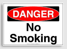 free printable no smoking osha  sign 
