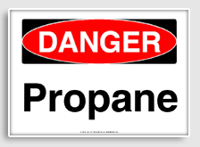 free printable propane osha  sign 