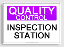 free printable inspection station osha  sign 