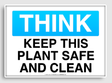 free printable keep this plant safe and clean osha  sign 