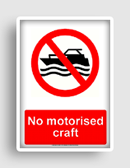 free printable no motorised craft  sign 