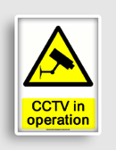 free printable cctv in operation  sign 