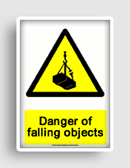 free printable danger of falling objects  sign 