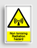free printable non ionising radiation hazard  sign 