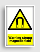 free printable  strong magnetic field  sign 